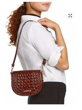 Brahmin Briar Leather Crossbody or Shoulder Bag
